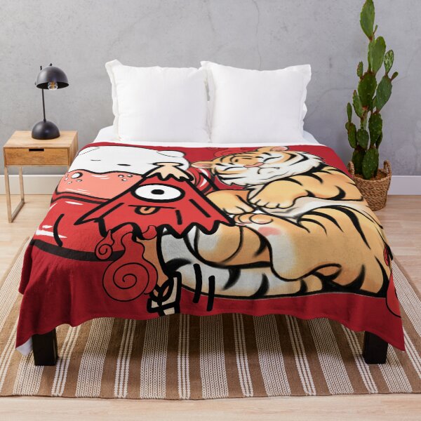 Item preview, Sleeping Kawaii Tiger and Kasa-obake Spirit designed and sold by Kanniax.