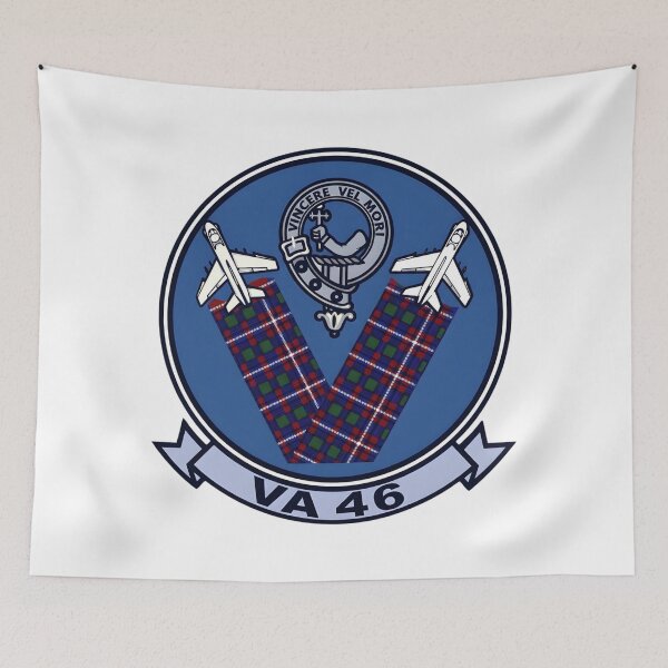 Item preview, Insignia of Attack Squadron 46 (VA-46) "Clansmen" designed and sold by CharlieDesings.