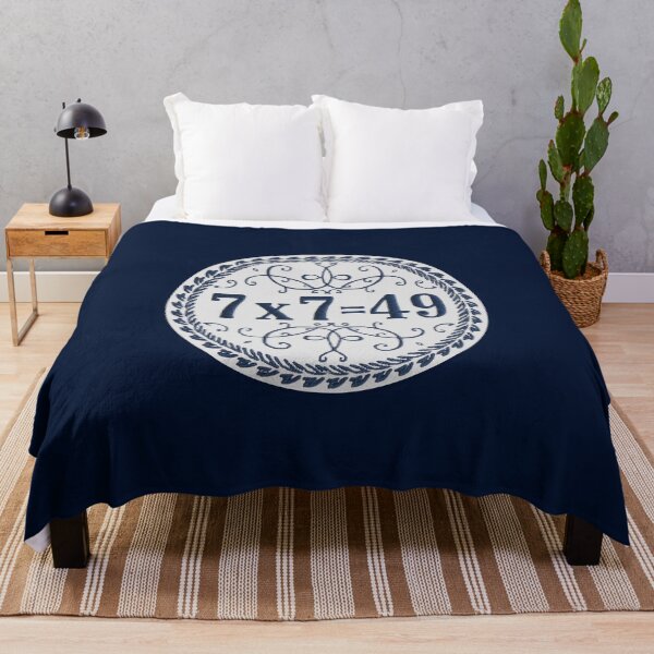 Item preview, 7x7=49 Meme Vintage Floral Crest  designed and sold by SHELOPS.