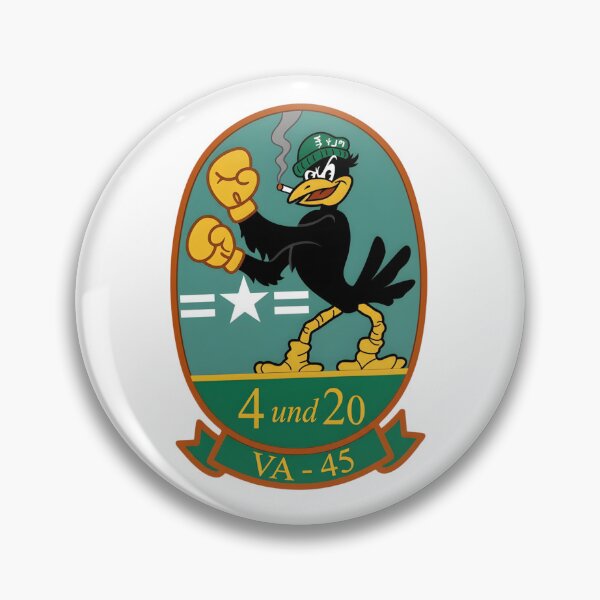 Item preview, Insignia of Attack Squadron 45 (VA-45) "Blackbirds" designed and sold by CharlieDesings.
