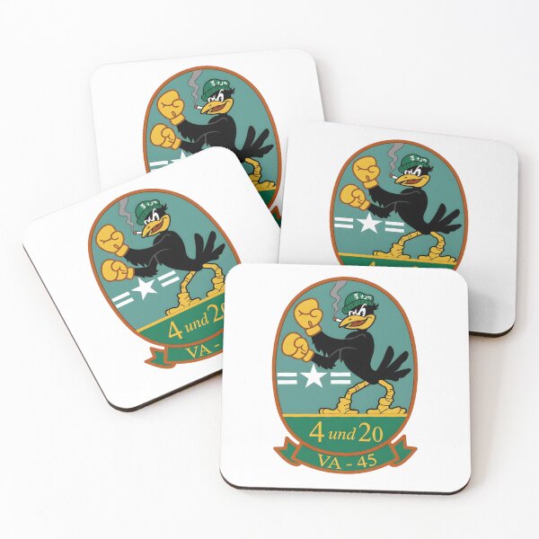 Item preview, Insignia of Attack Squadron 45 (VA-45) "Blackbirds" designed and sold by CharlieDesings.