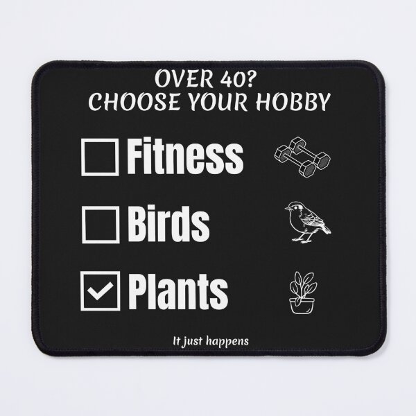 Item preview, Over 40 Humor - Pick Your Hobby designed and sold by LAJdesigns.