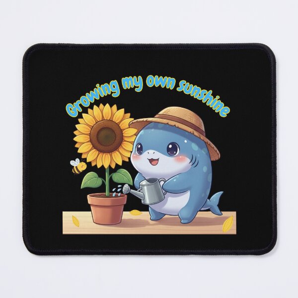 Item preview, Growing My Own Sunshine - Shark Summer Season designed and sold by Nature's Chibis.