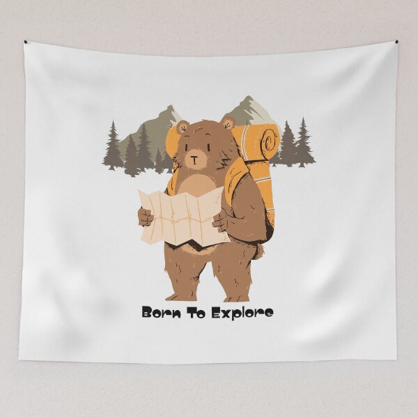 Item preview,  bear explorer : born to explore  designed and sold by Moonland21.