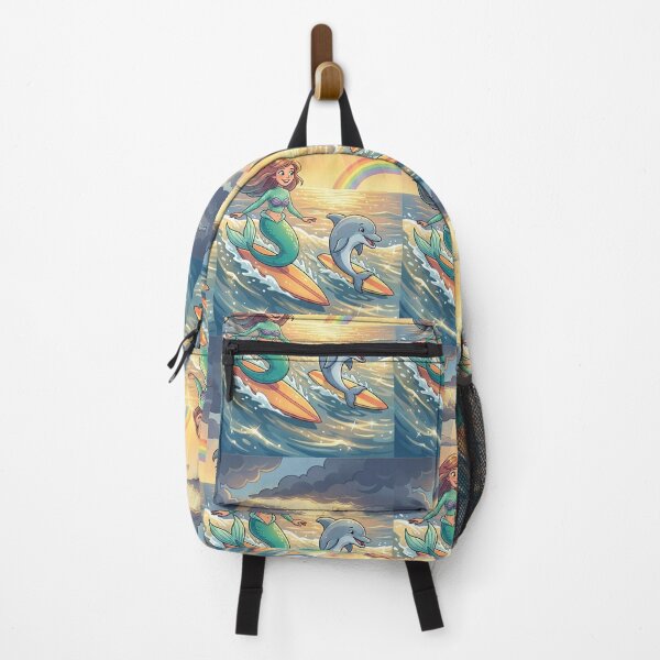 Item preview, Chasing Sunbeams: Mermaid & Dolphin Surf Team designed and sold by mbmstores.