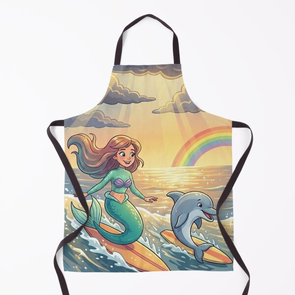 Item preview, Chasing Sunbeams: Mermaid & Dolphin Surf Team designed and sold by mbmstores.