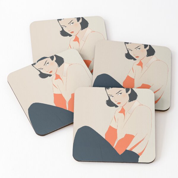 Item preview, Cool woman art designed and sold by Rukudzow.