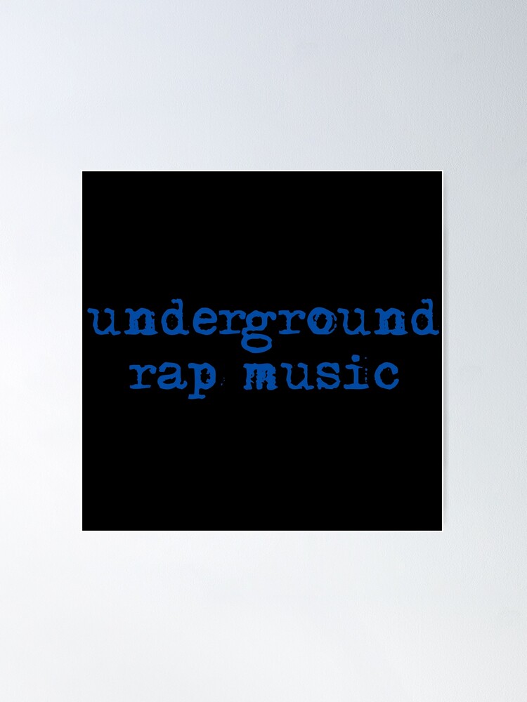 Underground rap music