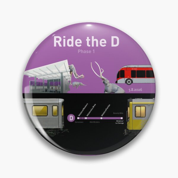 Item preview, Metro D Line extension  designed and sold by Metro Fans productions Transit Shop.