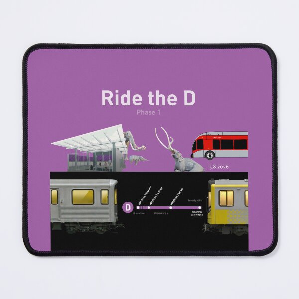 Item preview, Metro D Line extension  designed and sold by Metro Fans productions Transit Shop.