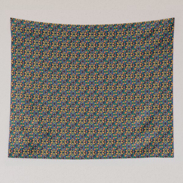 Item preview, Modern Geometric Abstract Art Pattern – Vibrant Bold Multi-Color Graphic designed and sold by YasmaShop.