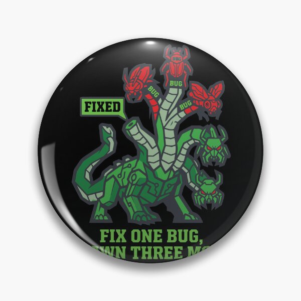 Item preview, Hydra Bug Debugging Life Funny Developer Gift designed and sold by Ixnor.