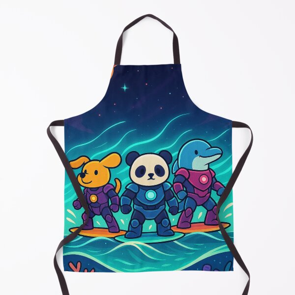 Item preview, Galactic Guardians – Puppy, Panda & Dolphin designed and sold by mbmstores.