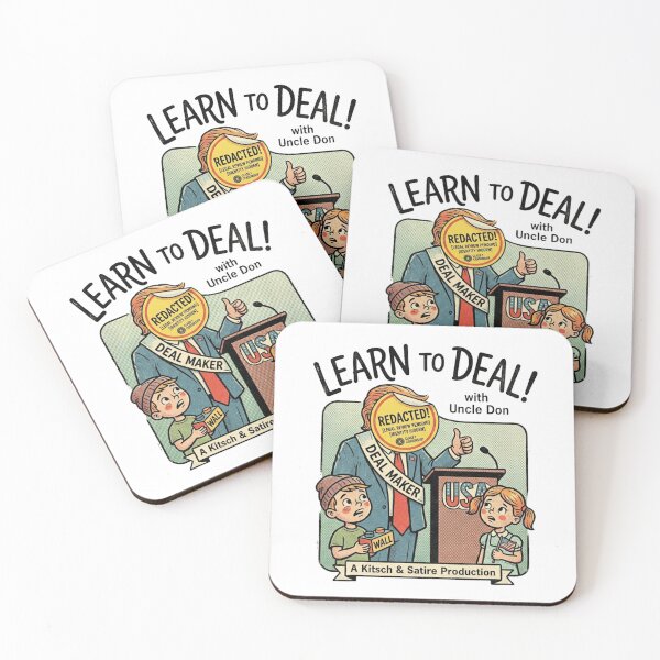 Item preview, Vintage Satirical Uncle Don Deal Maker Art designed and sold by VelvetArchives.