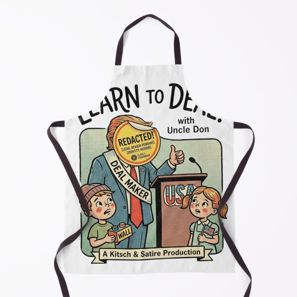 Item preview, Vintage Satirical Uncle Don Deal Maker Art designed and sold by VelvetArchives.