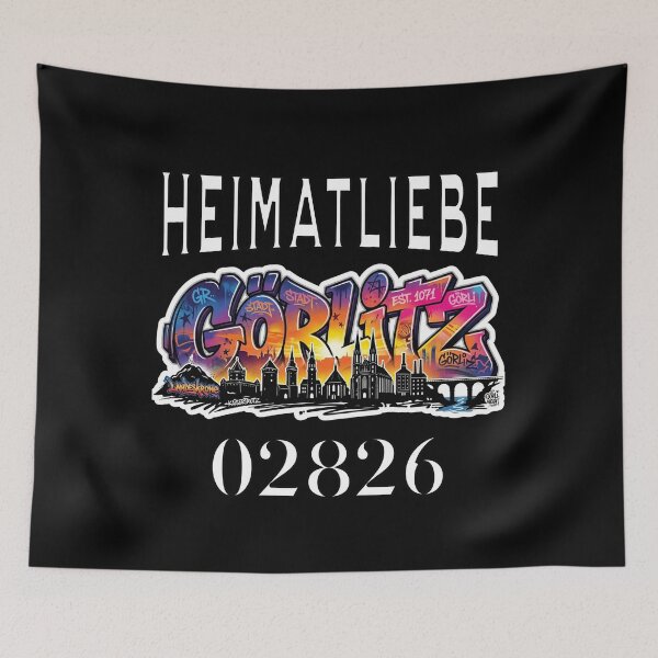 Item preview, Görlitz Hometown Love Urban Graffiti - 02826 City Pride designed and sold by HoshisWorld2018.