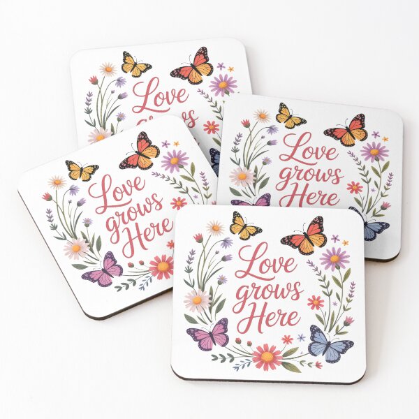 Item preview, Love Grows Here Butterflies designed and sold by J-CCreations.