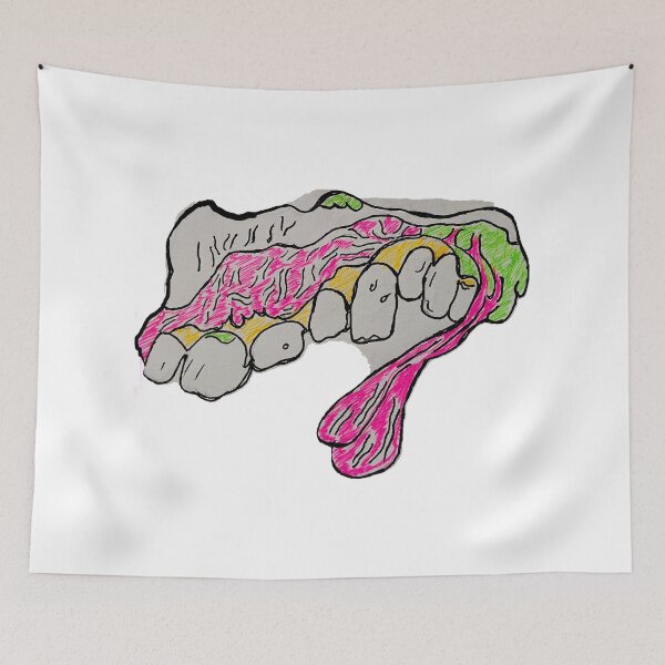 Item preview, Nasty Monster 1 (mouth, teeth, tongue, neon) designed and sold by Discordant Dreams Art.