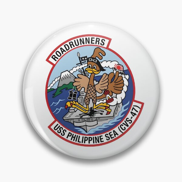 Item preview, USS Philippine Sea (CVS-47) "Roadrunners" Deployment Insignia designed and sold by CharlieDesings.