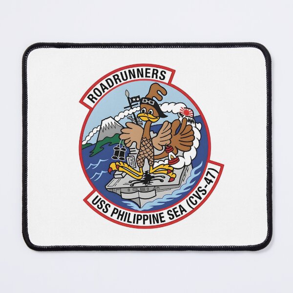 Item preview, USS Philippine Sea (CVS-47) "Roadrunners" Deployment Insignia designed and sold by CharlieDesings.