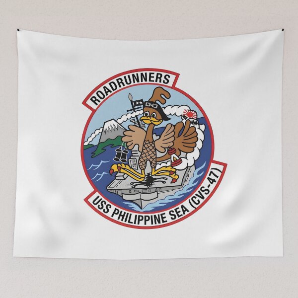 Item preview, USS Philippine Sea (CVS-47) "Roadrunners" Deployment Insignia designed and sold by CharlieDesings.