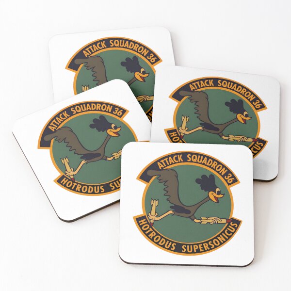 Item preview, Insignia of Attack Squadron 36 (VA-36) "Roadrunners" designed and sold by CharlieDesings.