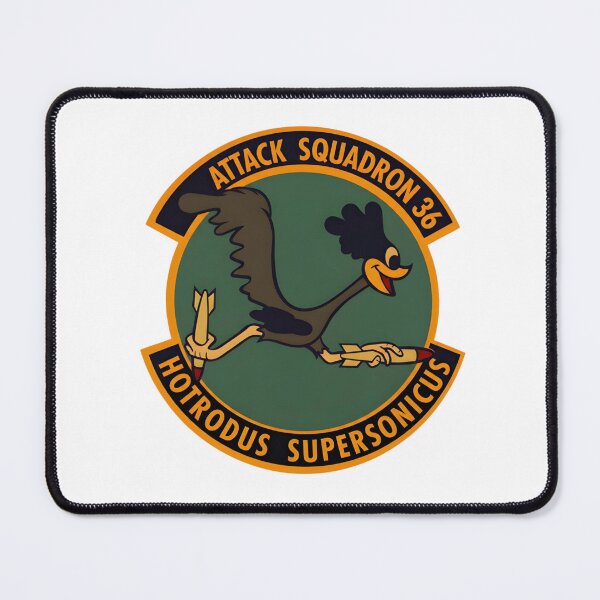 Item preview, Insignia of Attack Squadron 36 (VA-36) "Roadrunners" designed and sold by CharlieDesings.