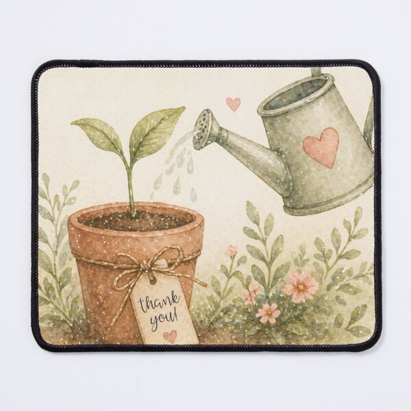 Item preview, You Helped Me Grow This Year Watercolour Plant | Teacher Appreciation designed and sold by inspired-works.