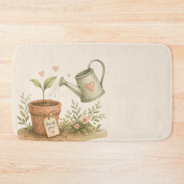 Item preview, You Helped Me Grow This Year Watercolour Plant | Teacher Appreciation designed and sold by inspired-works.