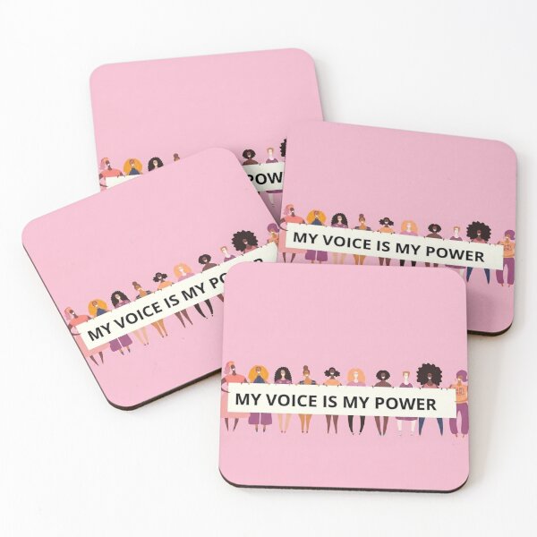 Item preview,  My Voice Is My Power - Feminist Empowerment Design designed and sold by Mastalina99.