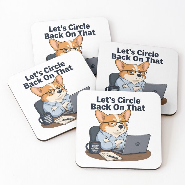 Item preview, Grumpy Corgi Meeting Humor Coworker Gift designed and sold by Gentlestate.