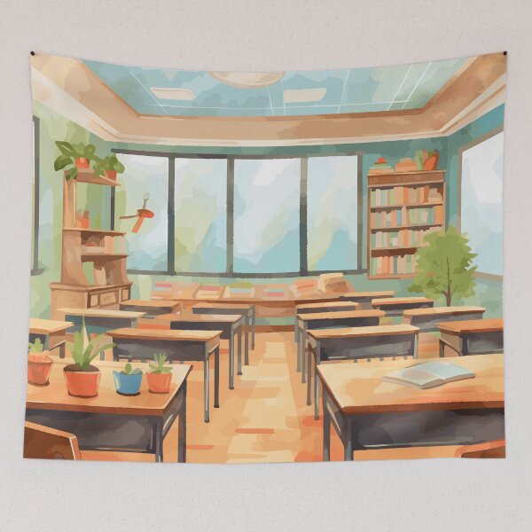 Item preview, Bright Beginnings - The Sunny Classroom Scene designed and sold by Zayn Studio.
