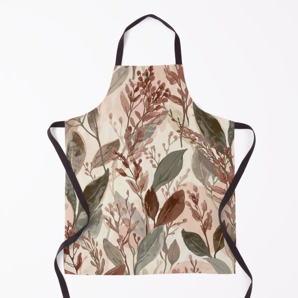 Item preview, Earthy Boho Botanical Pattern in Terracotta Sage and Blush designed and sold by ArtDesignRemix.