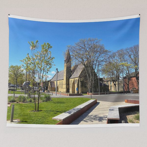 Item preview, St Mary's Church Blyth in Bright Spring Sunshine designed and sold by Violaman.