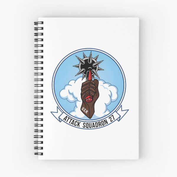 Item preview, Insignia del Escuadrón de Ataque 27 (VA-27) "Mazas Reales" designed and sold by CharlieDesings.