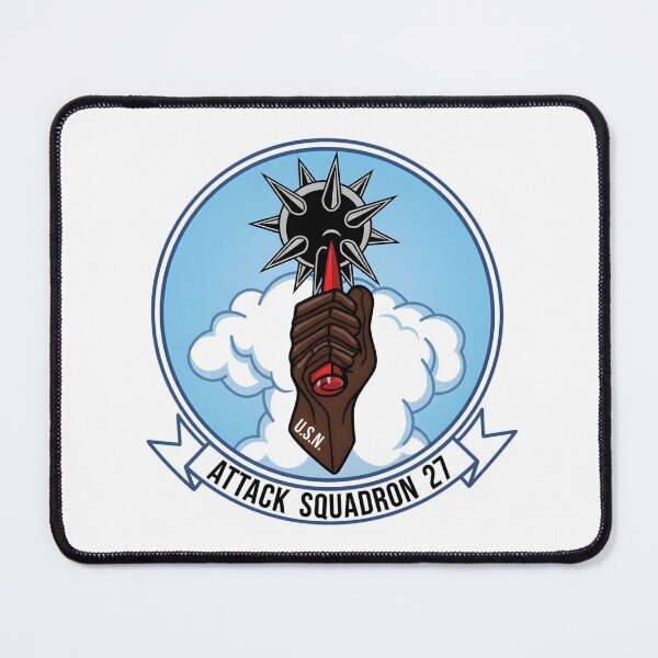 Item preview, Insignia of Attack Squadron 27 (VA-27) "Royal Maces" designed and sold by CharlieDesings.