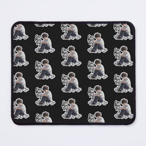 Item preview, One More Try Motivational – Anime Style Perseverance designed and sold by Scroll-Culture.