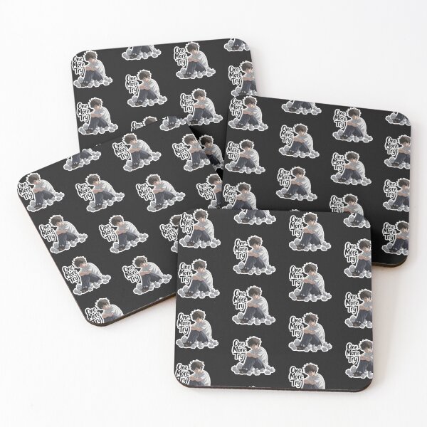 Item preview, One More Try Motivational – Anime Style Perseverance designed and sold by Scroll-Culture.