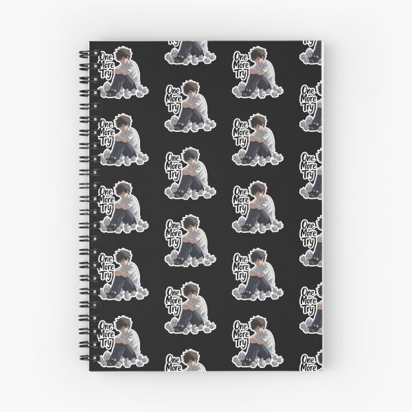 Item preview, One More Try Motivational – Anime Style Perseverance designed and sold by Scroll-Culture.