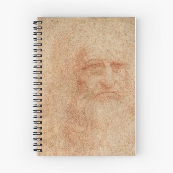 Item preview, Autoritratto by Leonardo da Vinci: High Renaissance Portrait Study designed and sold by artofuniverse.