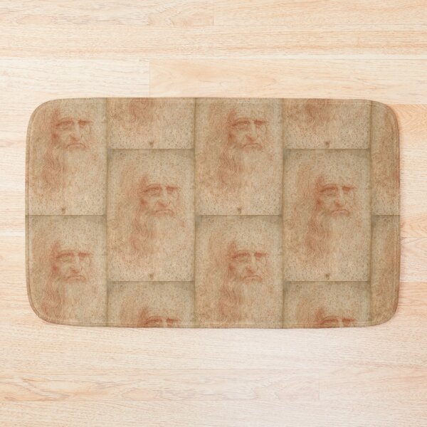 Item preview, Autoritratto by Leonardo da Vinci: High Renaissance Portrait Study designed and sold by artofuniverse.