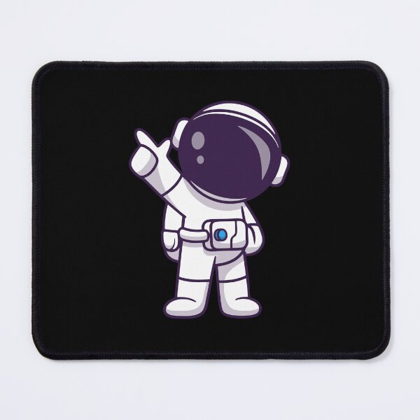 Item preview, Cute Little Astronaut Pointing to the Stars designed and sold by mbtikt.