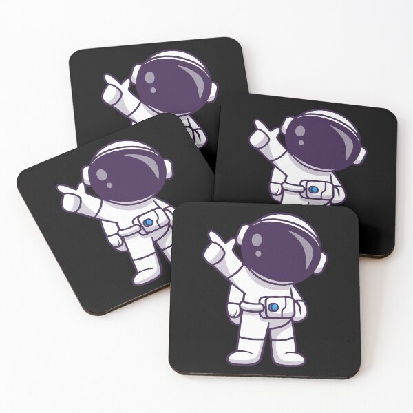 Item preview, Cute Little Astronaut Pointing to the Stars designed and sold by mbtikt.