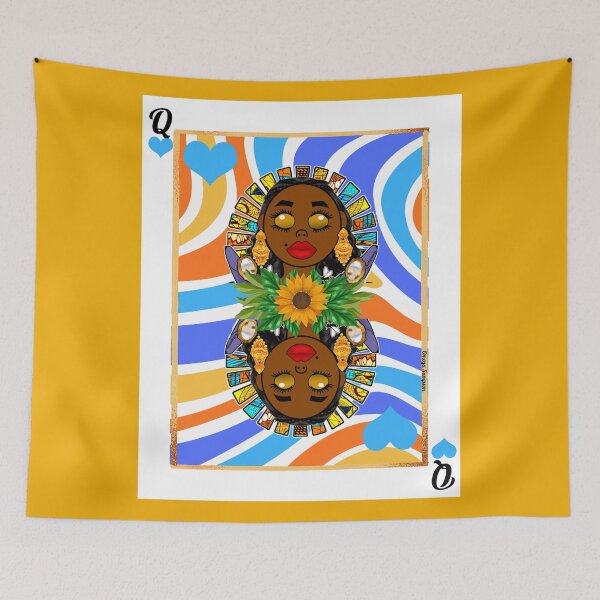 Item preview, Oshun Retro Swirls Playing Card designed and sold by artbyomega.