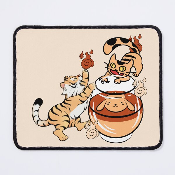 Item preview, Kawaii Tiger and Nekomata Tea Jar Dog designed and sold by Kanniax.
