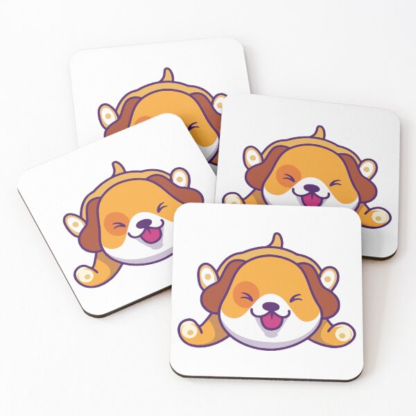 Item preview, Happy Cute Dog Face with Tongue Out designed and sold by mbtikt.
