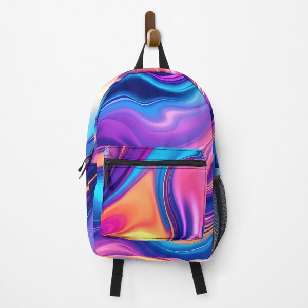 Item preview, Neon Fluid Gradient Waves – Abstract Color Flow Aesthetic Design designed and sold by DreamyWallVibes.