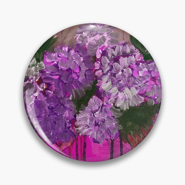 Item preview, Hydrangea Glow – Expressive Purple Flowers designed and sold by Kaya10Studio.