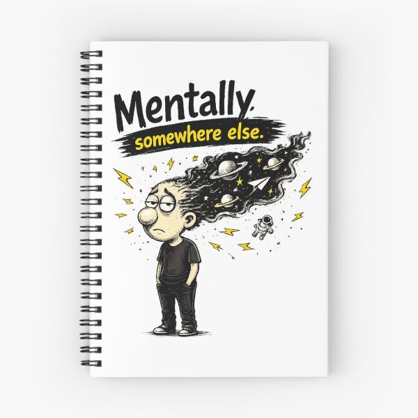 Item preview, Somewhere Else – Deep Thought Space Mind Design designed and sold by FunBoxes.