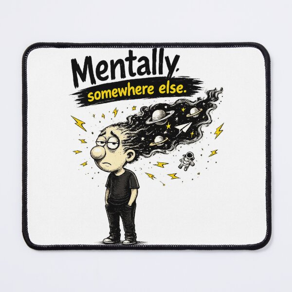 Item preview, Somewhere Else – Deep Thought Space Mind Design designed and sold by FunBoxes.